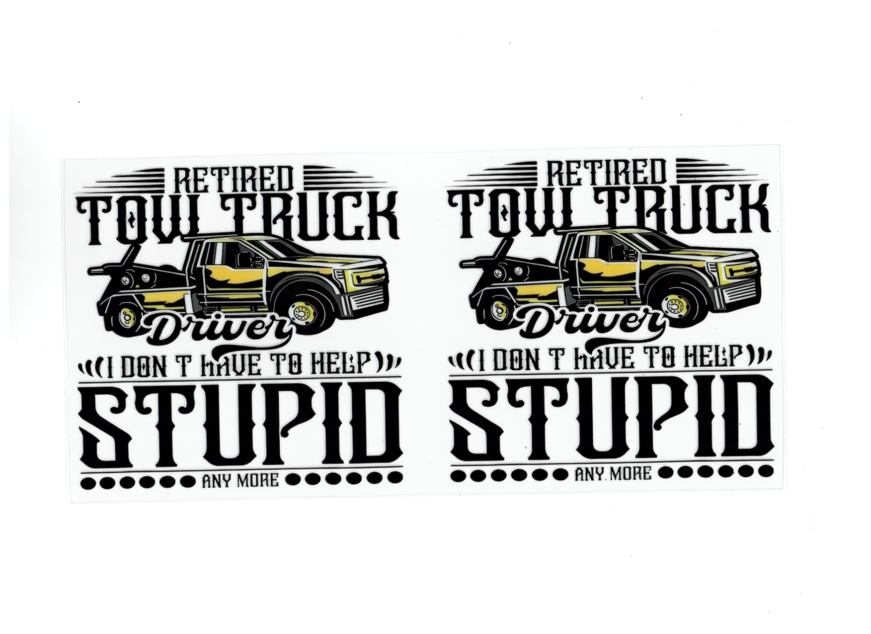 Retired Tow Truck Driver