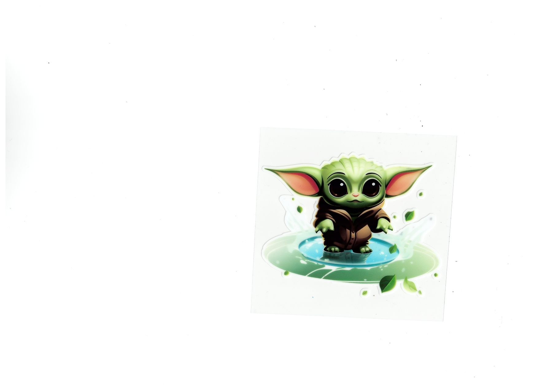 Glow in the dark Yoda
