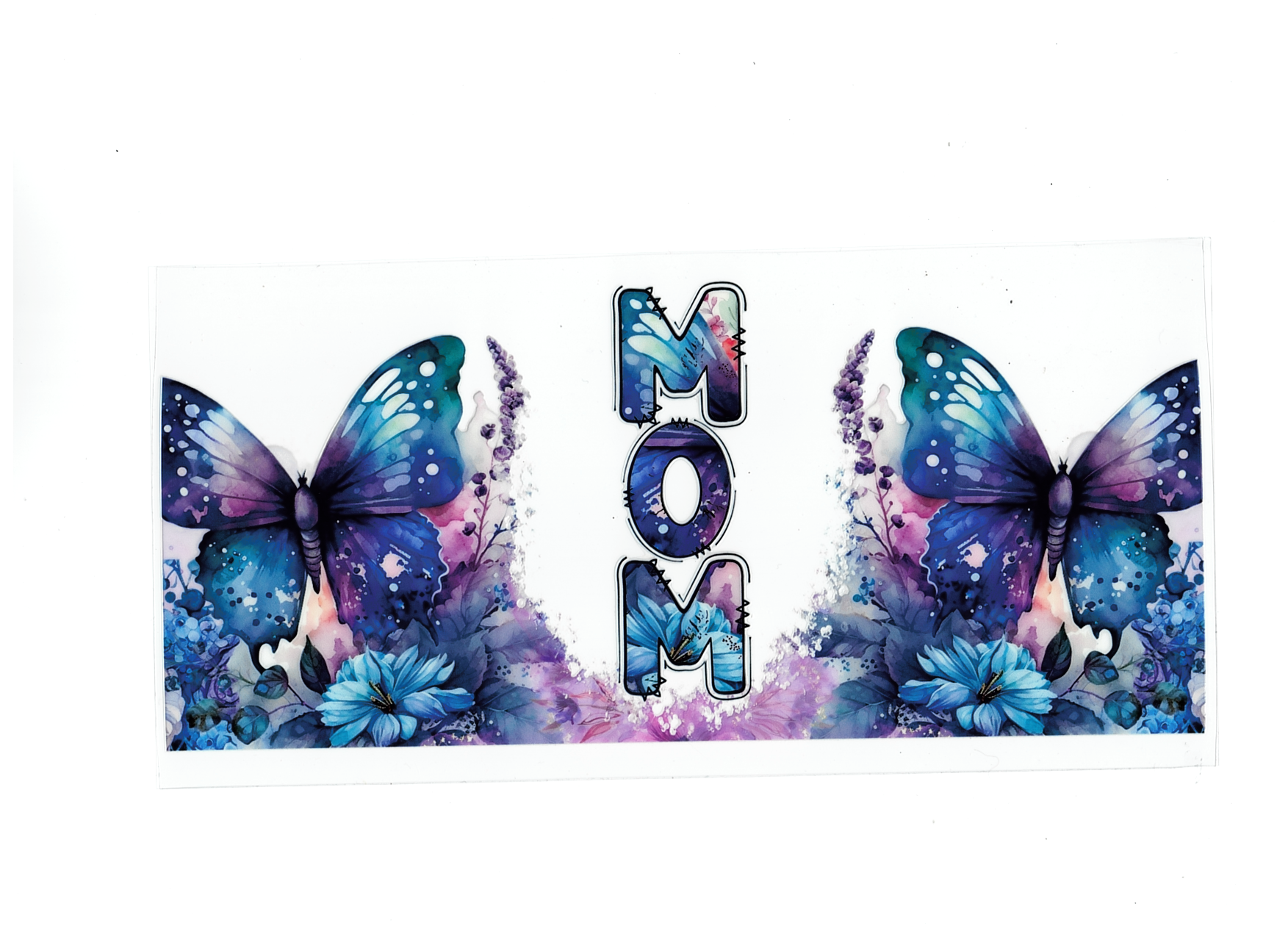mom with buttlerfly