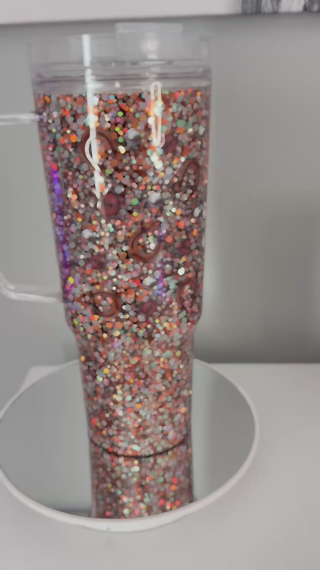 Glitter cup not for sale